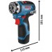 BOSCH GSR 12V-35 FC Aku vrtací šroubovák, v L-BOXX s adaptérem 06019H3003