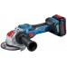 BOSCH GWX 18V-15 SC Akumulátorová úhlová bruska BITURBO s X-LOCK 06019H6501