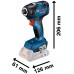 BOSCH GDR 18V-200 PROFESSIONAL Akumulátorový rázový utahovák 06019J2105