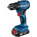 BOSCH Kombinovaná sada: GSR 185-LI + GBH 180-LI + 2× akumulátor 4,0 Ah 0615990N20