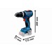 BOSCH 10dílná sada 18V nářadí GSB+GBH+GWS+GDR+GKS+GSA+GOP+GST+GDS+GEX+3x5,0Ah 0615A500EH