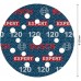 BOSCH Brusný kotouč EXPERT O780 s fólií, 125 mm, G120, 50ks 2608902410