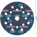 BOSCH Brusný kotouč EXPERT O780 s fólií, 125 mm, G150, 50ks 2608902411
