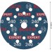 BOSCH Brusný kotouč EXPERT O780 s fólií, 125 mm, G240, 50ks 2608902413