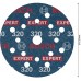 BOSCH Brusný kotouč EXPERT O780 s fólií, 125 mm, G320, 50ks 2608902414