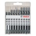 BOSCH 10dílná sada pilových plátků pro kmitací pily Basic for Wood 2607010629