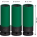 BOSCH PRO Impact Socket Set s kryty PET, 1”, velmi hluboké, 3 ks 2608003033