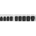 BOSCH Sada PRO Impact Socket Set, ?”, standardní, 9 ks 2608003036