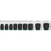 BOSCH Sada PRO Impact Socket Set, 1”, standardní, 9 ks 2608003038