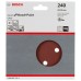 BOSCH Brusný papír C430, balení 5 ks 150 mm, 240 2608605722