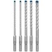 BOSCH Sada vrtáků do kladiv EXPERT SDS plus-7X, 6/6/8/8/10 mm, 5 ks 2608900198