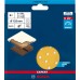 BOSCH Sada brusných papírů EXPERT C470 s více otvory pro vibrační brusky 125 mm, G 60/120/240, 6 ks 2608901101