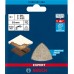 BOSCH Sada brusných mřížek EXPERT M480 93 × 93 mm, 6 ks 2608901204