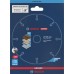 BOSCH Řezací kotouče EXPERT Carbide Multi Wheel 125 mm, 22,23 mm 2608902489