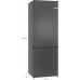 Bosch Serie 4 Volně stojící chladnička s mrazničkou dole 203 x 70 cm KGN49OCAF