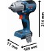 BOSCH GDS18V-450H PROFESSIONAL Akumulátorový rázový utahovák, L-BOXX 06019K4201