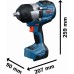 BOSCH GDS18V-1400 PROFESSIONAL Akumulátorový rázový utahovák, 2x5,5Ah, L-BOXX 06019R5002
