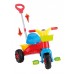 BUDDY TOYS BPT 3030 Šlapací tříkolka s vodící tyčí 57000472