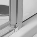 ROLTECHNIK Sprchové dveře CDO1/900 stříbro / chinchilla