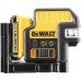 DeWALT DCE0822D1R Křížový laser s olovnicí, červený paprsek XR (10,8V/1x2,0Ah) kufr Tstak