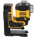 DeWALT DCLE34035B Aku Křížový laser se zeleným paprskem 3x360° XR (18V/bez aku)