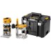 DeWALT DCW604NT Aku kombinované frézka XR (18V/8mm/bez aku) kufr Tstak