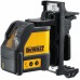 DeWALT DW088KTRI Samonivelační křížový laser se stativem, červený