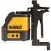 DeWALT DW088KTRI Samonivelační křížový laser se stativem, červený