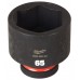 Milwaukee Průmyslové hlavice SHOCKWAVE™ IMPACT DUTY 1” HEX krátké (65 mm) 4932480422