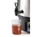 DOMO Zavařovací hrnec nerezový s LCD - 2 otvory - plast kohout (27 l / 2000W) DO42328PC