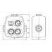ESBE VTC 531 / 70°C Plnicí ventil, RP 2", DN: 50, KVS: 12 m3/hod 51027300