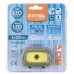 EXTOL LIGHT čelovka 250lm+250lm, 250lm Seoul LED, 250lm COB LED, červené/zelené světlo pro noční vidění 43108