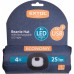 EXTOL LIGHT čepice s čelovkou 4x25lm, USB nabíjení, tmavě modrá, ECONOMY, 43456