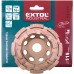 EXTOL INDUSTRIAL kotouč diamantový brusný dvouřadý, 115x22,2mm 8703121