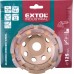 EXTOL INDUSTRIAL kotouč diamantový brusný dvouřadý, 125x22,2mm 8703122