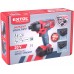EXTOL PREMIUM utahovák rázový 1/4" aku SHARE20V, 20V Li-ion, 2000mAh 8891812