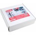 EXTOL PREMIUM kabely svařovací, sada 2ks, 16mm2, 3m, 10-25, kleště 200A, guma 8898220