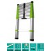 FIELDMANN FZZ 4005 Teleskopický žebřík 3,8 m 50001671