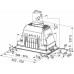 Franke FBI 525 PLUS/2 Odsavač nerez 305.0599.543