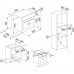Franke Smart FSM 86 H XS Vestavná trouba, Černé sklo/Nerez 116.0605.990