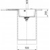 Franke Centro CNG 611-78 TL/7, 780x500 mm, fragranitový dřez, Šedá břidlice 114.0713.950