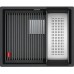 Franke Kubus 2 KNG 110-52, 560x460 mm, Fragranitový dřez, Onyx 125.0641.392