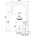 Franke FS 2838.901 MARIS SLIM Dřezová baterie, bez sprchy, Matná černá 115.0728.386