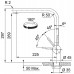 Franke FC 3834 ATLAS NEO Dřezová baterie, Celonerez 115.0521.435