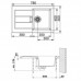 Franke SET T2 tectonitový dřez SID 611-78 kávová + dřezová baterie FN 0147