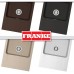 Franke SET T2 tectonitový dřez SID 611-78 kávová + dřezová baterie FN 0147