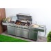 G21 NEVADA BBQ Premium line plynový gril 7 hořáků + zdarma redukční ventil 6390340