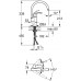 GROHE Eurosmart páková dřezová baterie, chrom 33202002