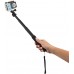GoGEN Selfie tyč 5 teleskopická, bluetooth, černá GOGBTSELFIE5B
