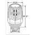 HEIMEIER termostatická hlavice K bílá, 6000-09.500